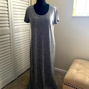 NWT Old Navy grey linen dress